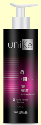 Brelil Моделирующий крем для локонов / UNIKE CURL BOOST, 200 мл.
