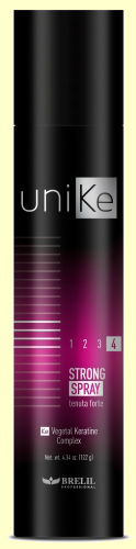 Brelil Сухой лак для волос сильной фиксации / UNIKE STRONG SPRAY, 300 мл.