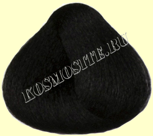 Brelil Professional 1/00 Крем-краска для волос - черный, 100 мл.