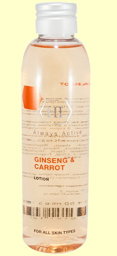 HOLY LAND | Ginseng & Carrot Lotion Лосьон, 150 мл.
