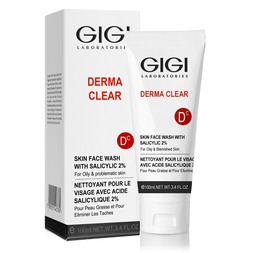 GIGI Мусс очищающий с 2% салициловой кислотой  DC  Skin face wash, 100 мл.