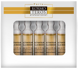 KOSMOTEROS Anti-age сыворотка Cell booster с олигопептидами сои, 5 х 3 мл.