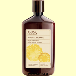 AHAVA Крем для душа ананас/персик, 500 мл.
