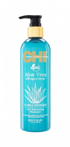 CHI ALOE VERA Шампунь для вьющихся волос with Agave Nectar, 340 мл.