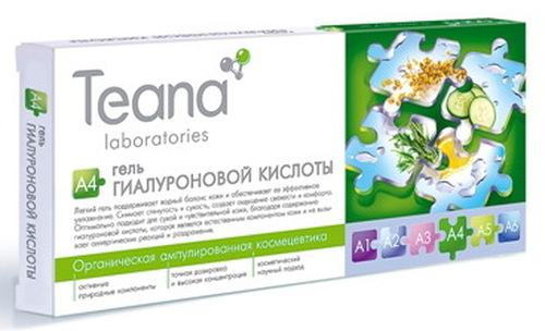 Teana Ампулы «Гель гиалуроновой кислоты», 10х2мл.