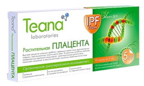 Teana Ампулы «Растительная плацента», 10х2мл.