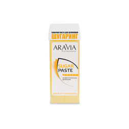 ARAVIA Professional Сахарная паста для депиляции в картридже "Медовая" очень мягкой консистенции, 150 г.