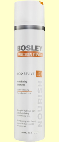 BOSLEY Шампунь питательный для истонченных окрашенных волос, 300 мл.
