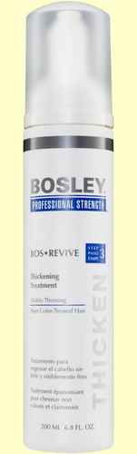 BOSLEY Уход увеличивающий густоту истонченных неокрашенных волос, 200 мл.