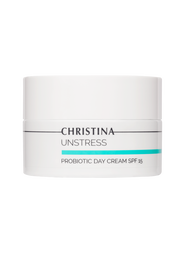 Christina Unstress: Probiotic day Cream SPF 15 Дневной крем с пробиотическим действием с SPF 15, 50 мл.