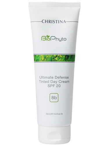 CHRISTINA Bio Phyto Дневной крем Абсолютная защита SPF 20 с тоном (шаг 8b), 250 мл.