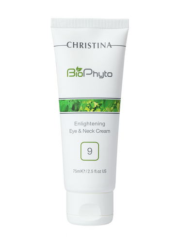 CHRISTINA Bio Phyto Осветляющий крем для кожи вокруг глаз и шеи (шаг 9), 75 мл.