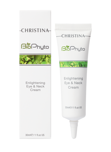 CHRISTINA Bio Phyto Осветляющий крем для кожи вокруг глаз и шеи, 30 мл.