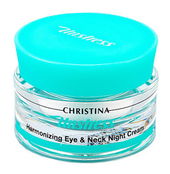 Christina Unstress: Harmonizing Night Cream for eye and neck Гармонизирующий ночной крем для кожи век и шеи, 30 мл.