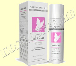 Collagen 3D BASIC CARE  Коллагеновая гель-маска для чувствительной кожи, 30 мл.