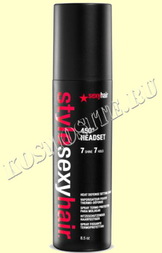 Sexy Hair Headset – Heat Defense Setting Spray Спрей для горячей укладки сильной фиксации 7-7/ 450°  250 мл
