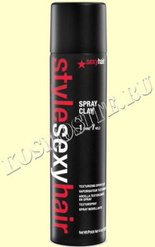 Sexy Hair Spray clay Текстурирущая глина- спрей 1-7, 50 мл