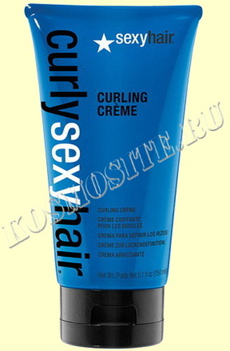 Sexy Hair CURLING CREME Бальзам для фиксации кудрей 150 мл