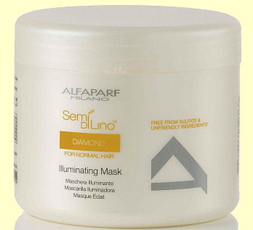 ALFAPARF SDL D ILLUMINATING MASK  Маска для нормальных волос, придающая блеск, 500 мл.