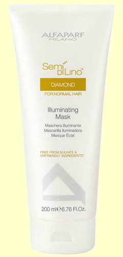 ALFAPARF SDL D ILLUMINATING MASK  Маска для нормальных волос, придающая блескк, 200 мл.