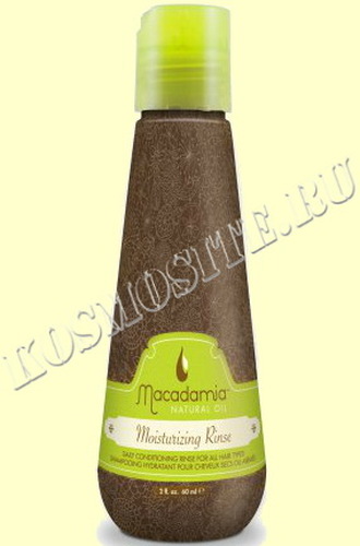 Macadamia Кондиционер увлажняющий  с маслами арганы и макадамии, 100 мл.