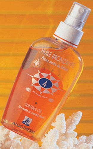 ALGOTHERM Масло для тела и волос SPF 4