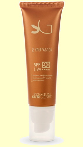PREMIUM Крем ультраблок SPF 90, UVA, 50 мл.
