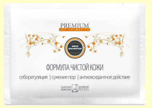 PREMIUM Маска альгинатная Формула чистой кожи, 30 гр.