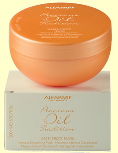ALFAPARF ANTI-FRIZZ MASK Разглаживающая маска для всех типов волос, 200 мл.