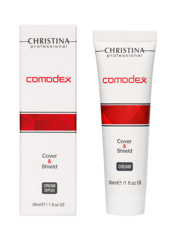 CHRISTINA COMODEX Защитный крем с тоном SPF 20, 30 мл.