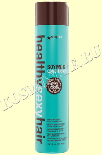 Sexy Hair SOYMILK CONDITIONER Кондиционер на соевом молоке для обычных и окрашенных волос 50 мл