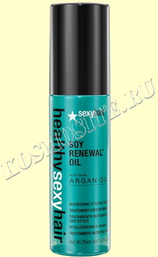 Sexy Hair SOY RENEWAL Nourishing STYLING Маска несмываемая на масле арганы 25 мл