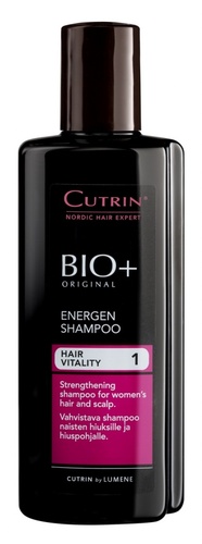 CUTRIN BIO+Energen Shampoo Шампунь-энергия для женщин 200 мл.